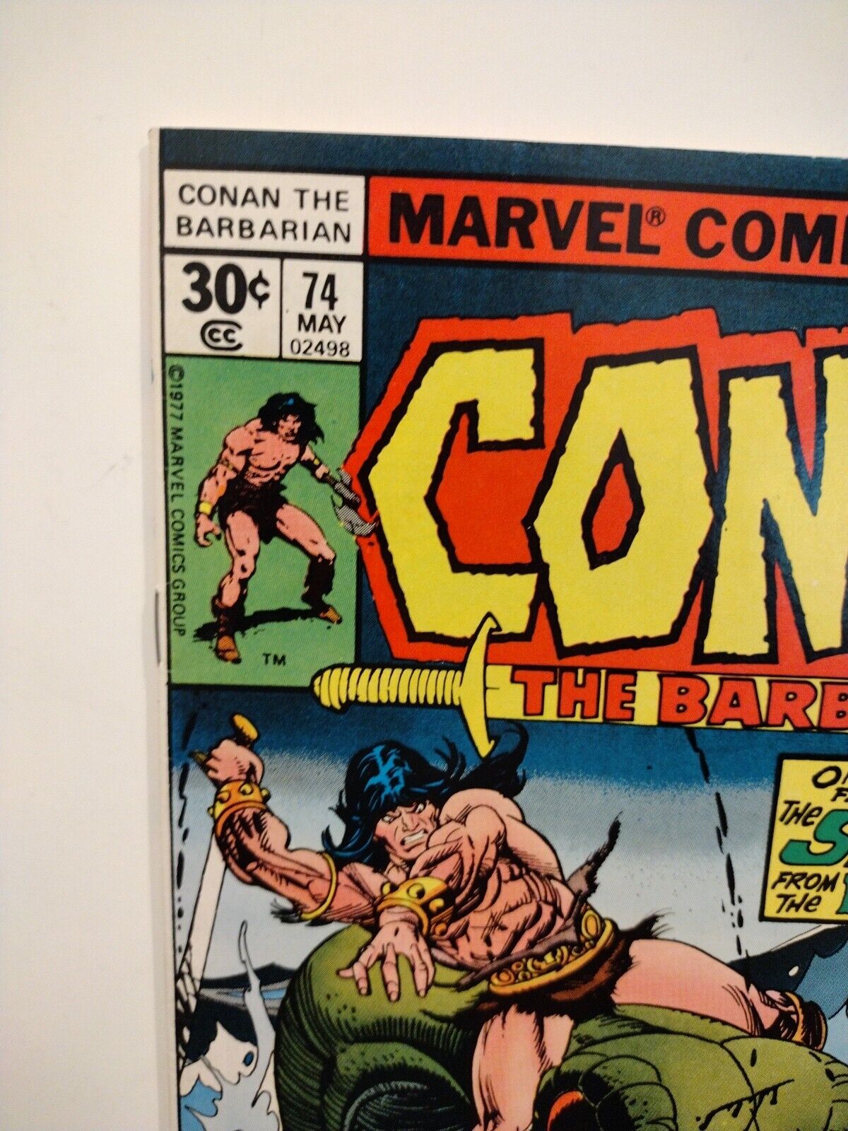 Conan #74 (1977) Bronze Age Marvel Roy Thomas John Buscema Ernie Chan