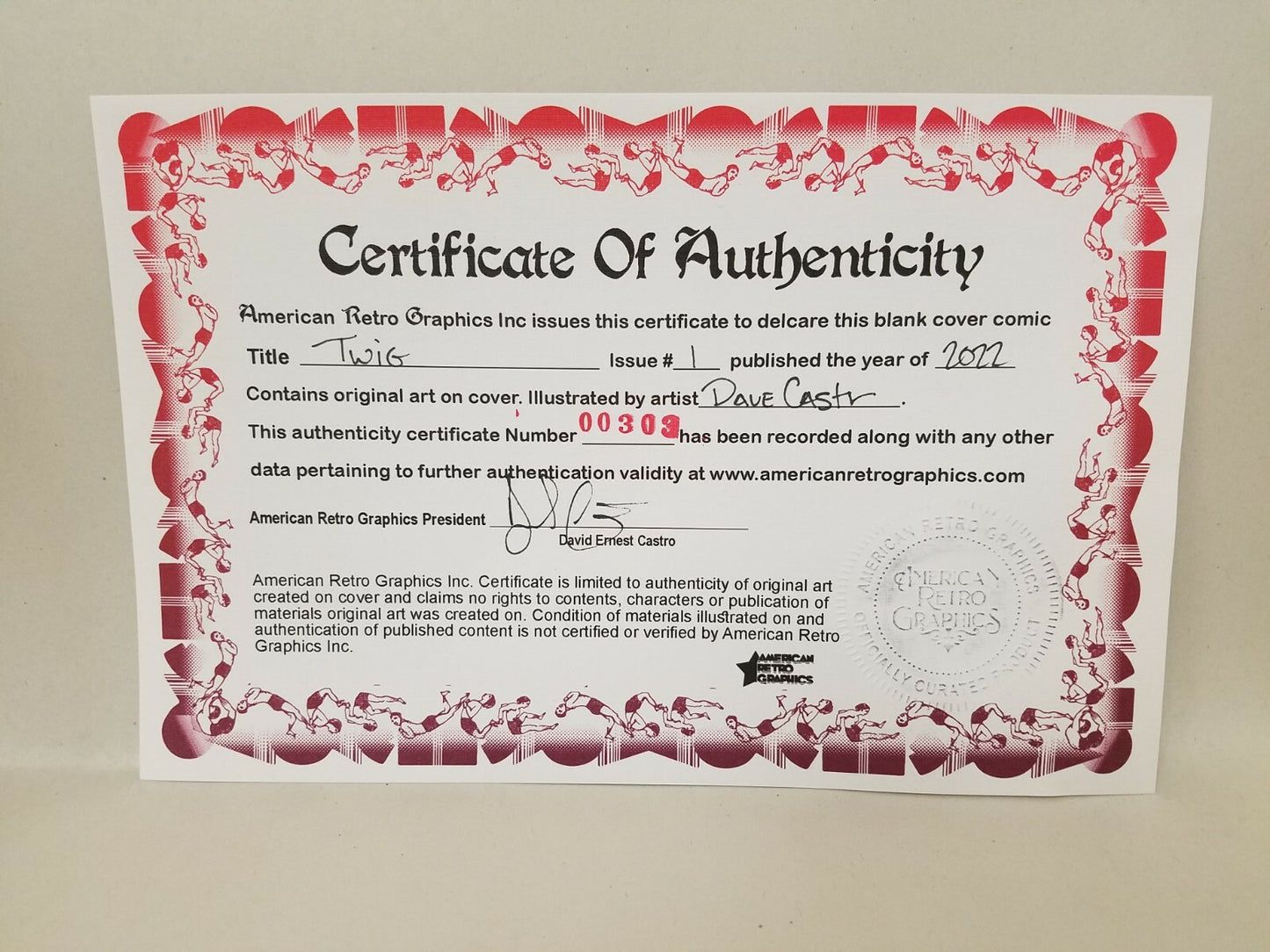 TWIG #1 (2022) Image Comic Sketch Cover Variant W Original DCastr Watercolor Art