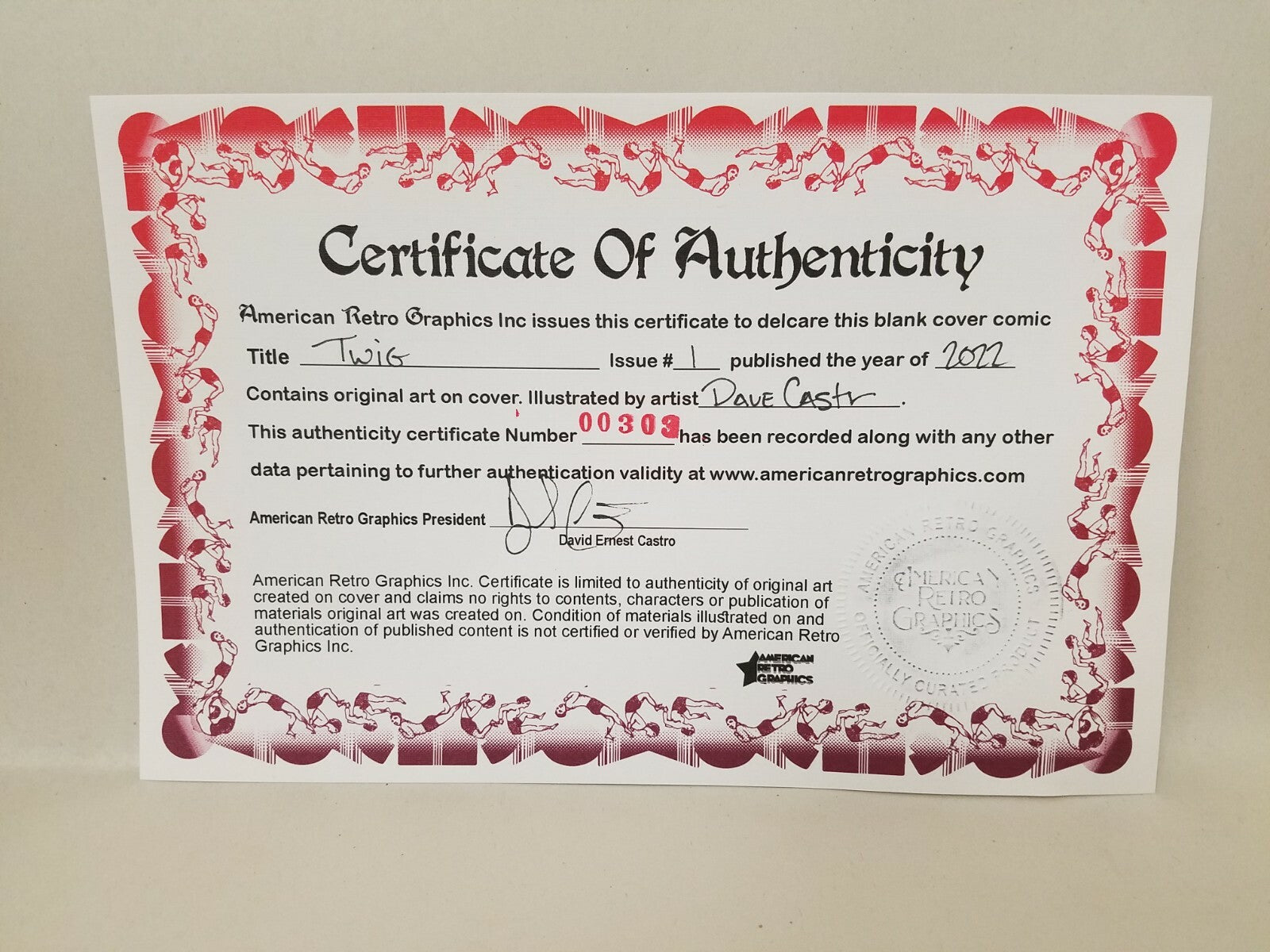 TWIG #1 (2022) Image Comic Sketch Cover Variant W Original DCastr Watercolor Art