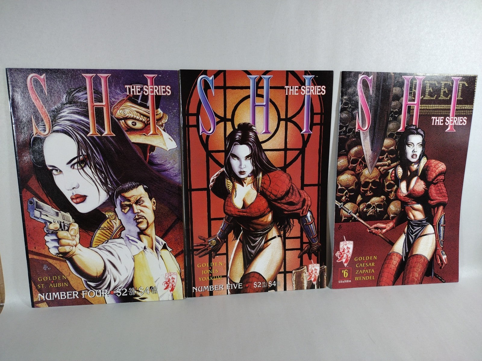Shi (1997) The Series 1-13 Manga 2000 1-3 1/2 Heaven & Earth 1-4 Grifter 1-2