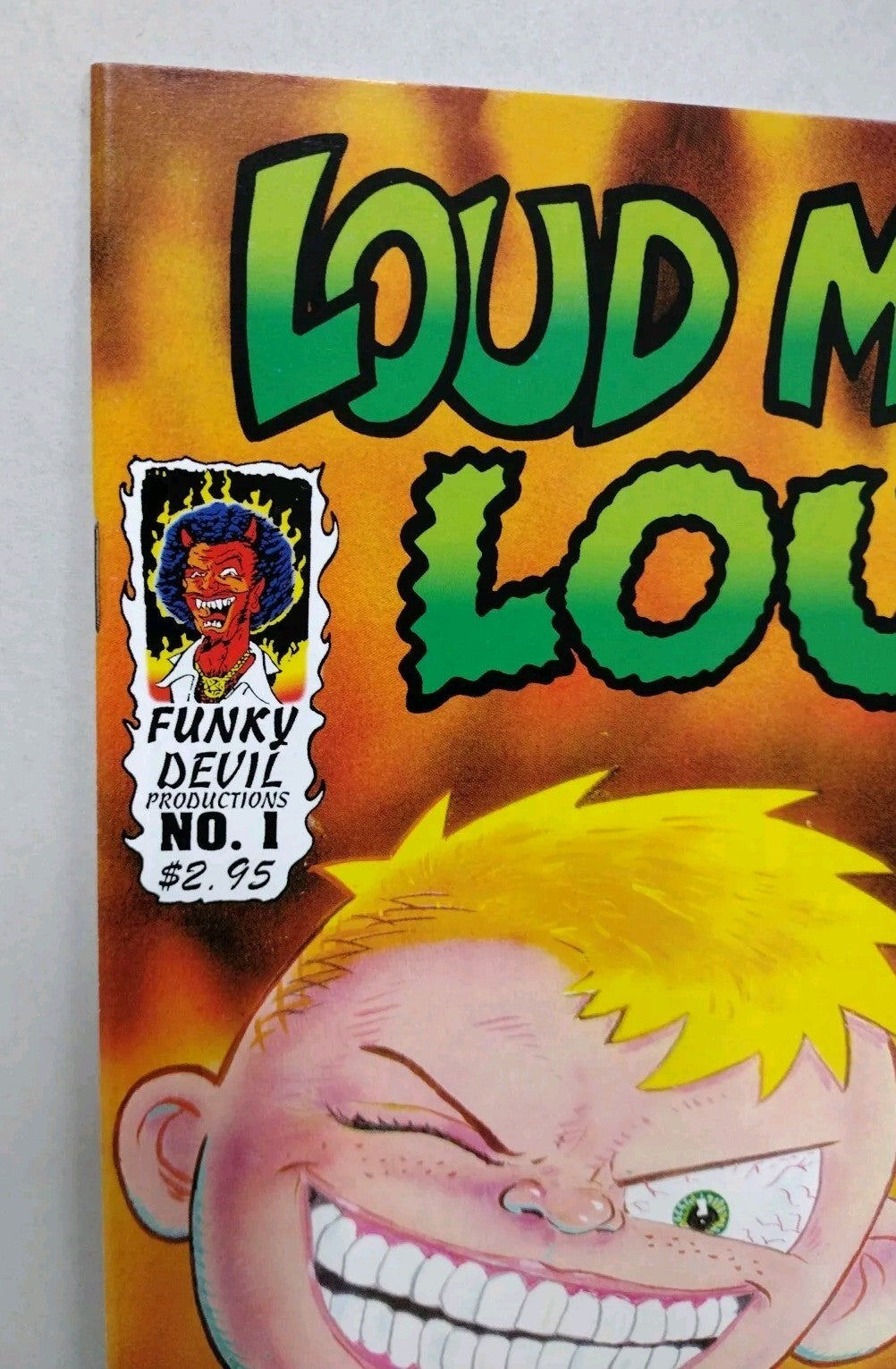 Loud Mouth Louie 1 (1997) Funky Devil Signed Underground Comic Hammonds Smith NM