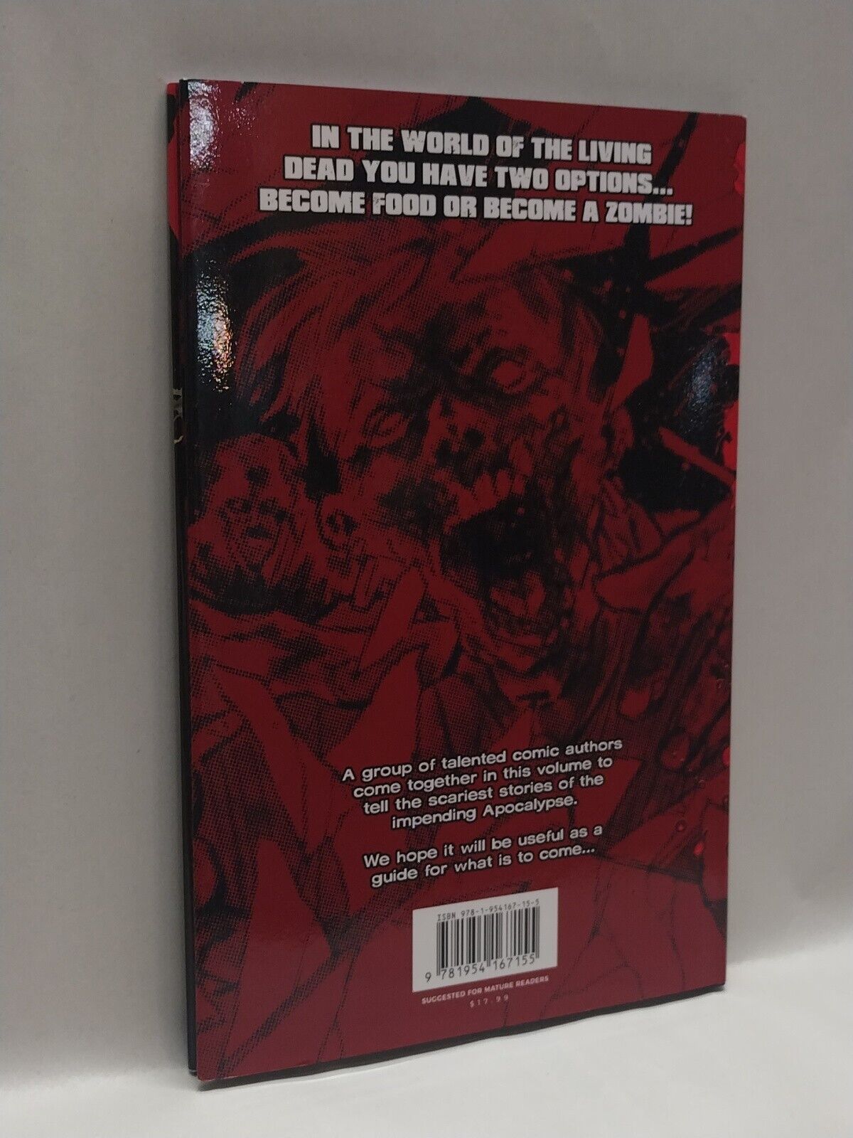 Raise Up The Dead (2022) Hardcover Red 5 Zombie Horror Comic Anthology New HC