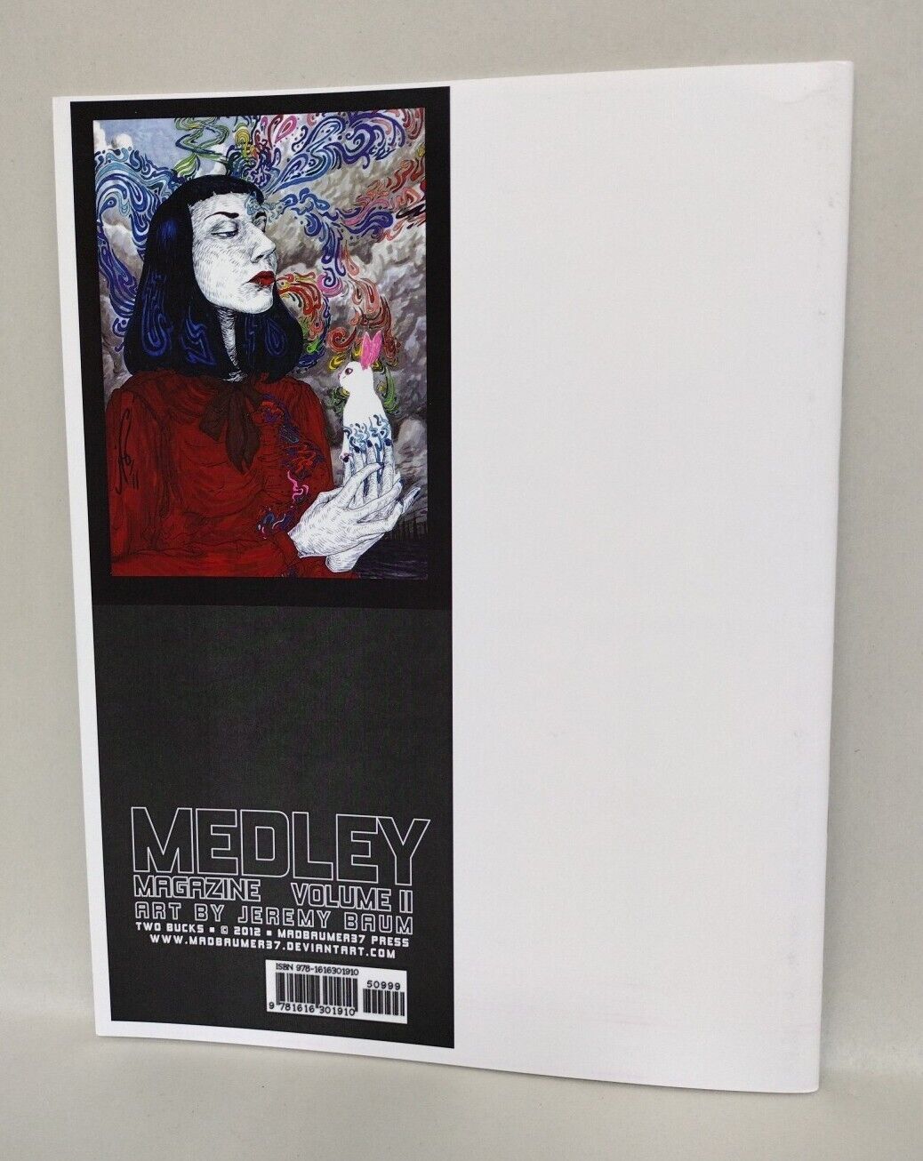 Medley Magazine Vol 1 2 3 (2012) MadBaumer Jeremy Baum Illustration Book Lot Set