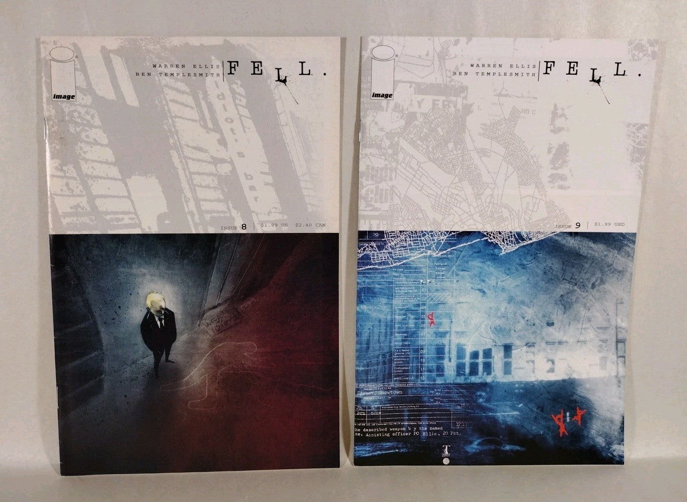 Fell (2005) Warren Ellis Ben Templesmith Image Comic Lot #1 2 3 4 5 7 8 9 VF