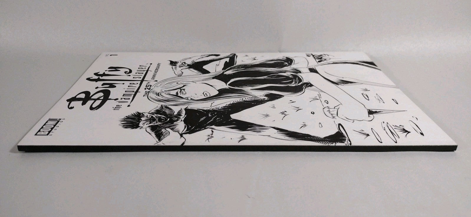 Buffy The Vampire Slayer 25th Anniversary #1 Book Sketch Cover W Original Art