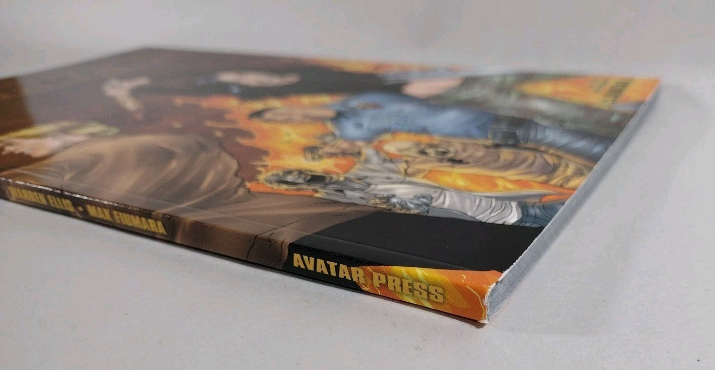 Warren Ellis Black Gas (2007) Avatar Press TPB SC Island Zombie Horror New