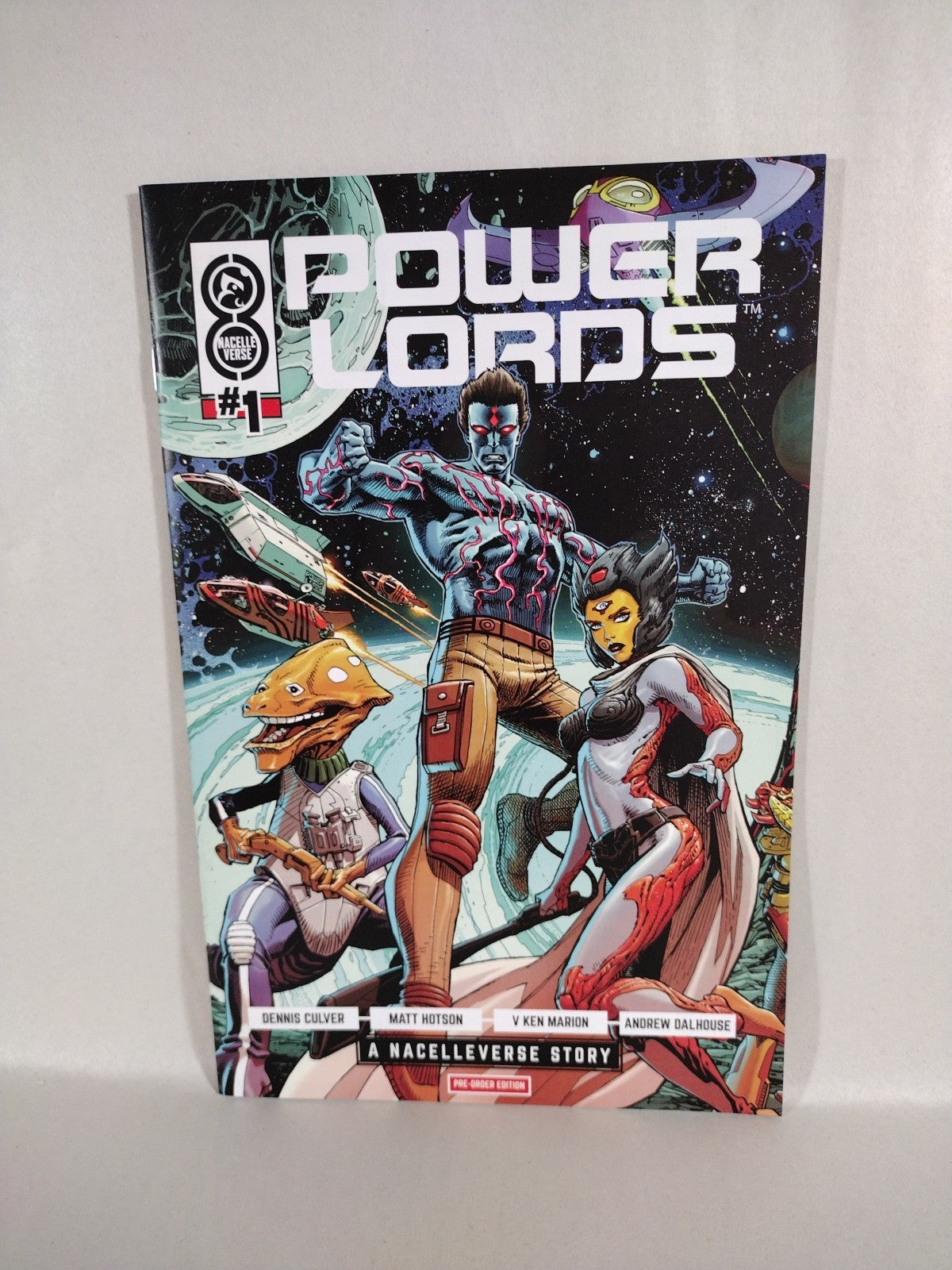 Power Lords Complete Comic Series Set DC 1983 #1-3 Nacelle 2025 #1-3 VF-NM