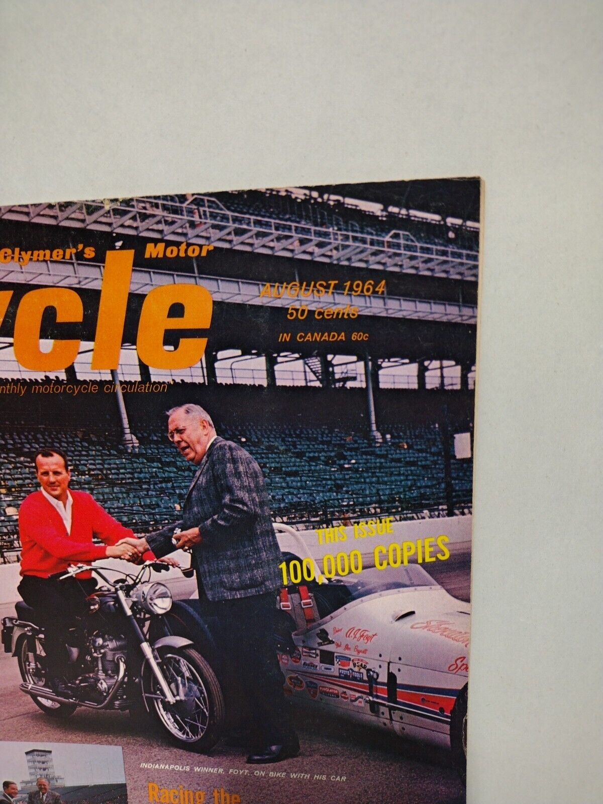 Cycle (1966) Motorcycle Magazine Floyd Clymer Lot June July August 