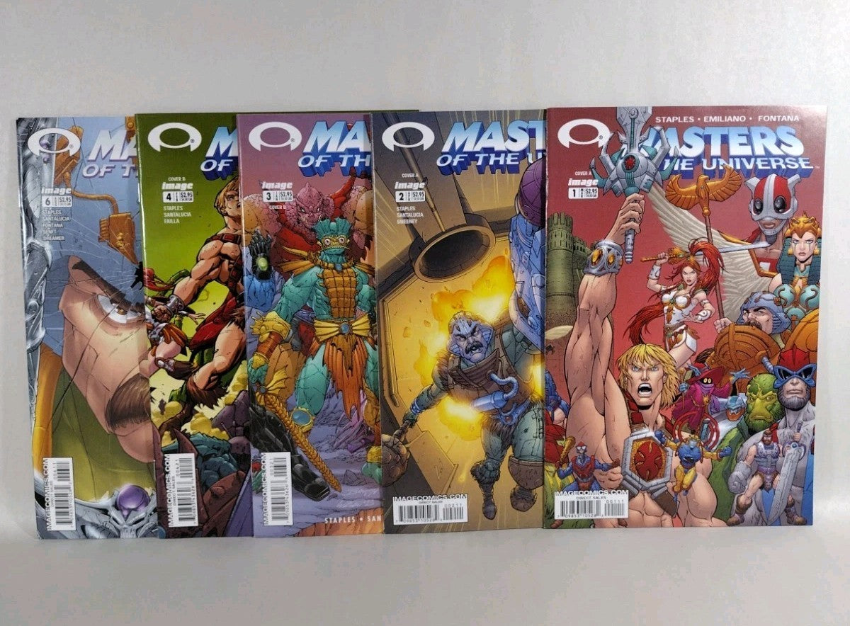 Masters Of The Universe (2003) Image Comic Lot #1 2 3 4 6 VG-NM