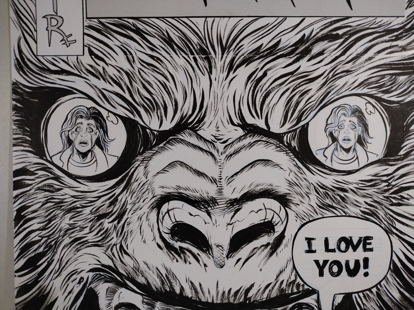 American Werewolf In London #3 (2025) Faux Comic Cover Original + Color DCastr