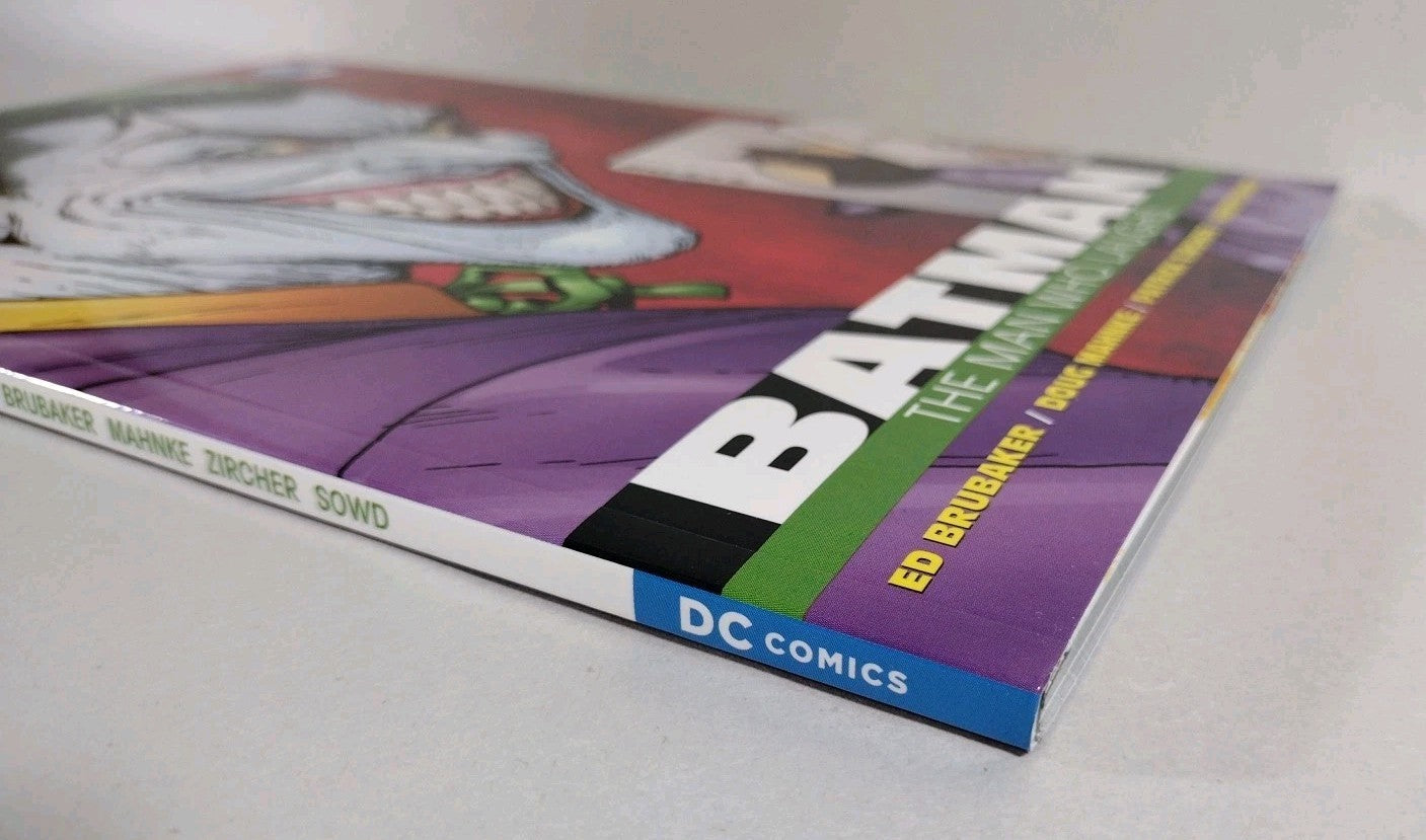 Batman The Man Who Laughs (2008) DC Comics Ed Brubaker Mahnke Zircher TPB New