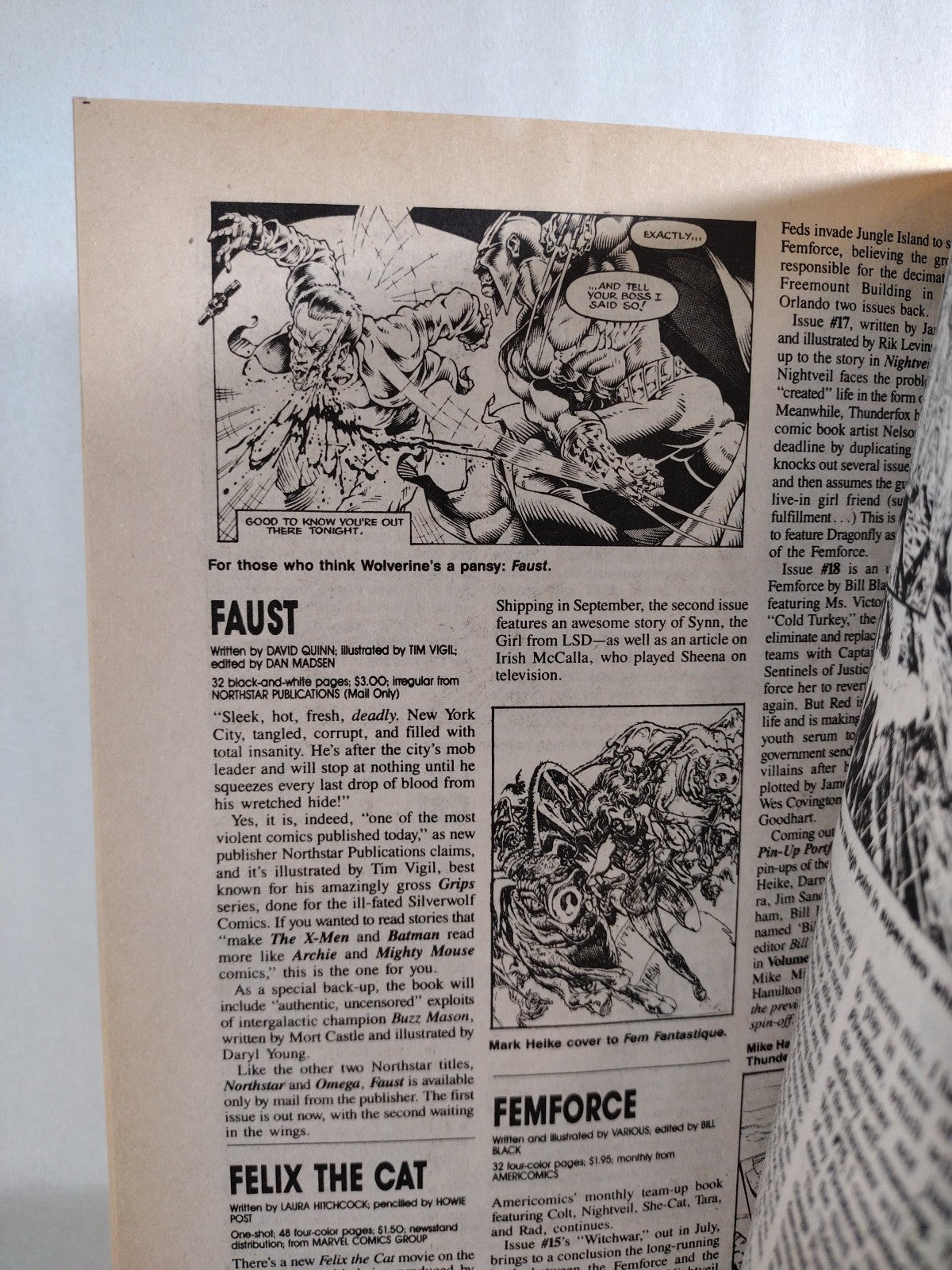 Amazing Heroes 145 (1988) Preview Special TPB Dave Stevens Rocketeer Cover VF-NM