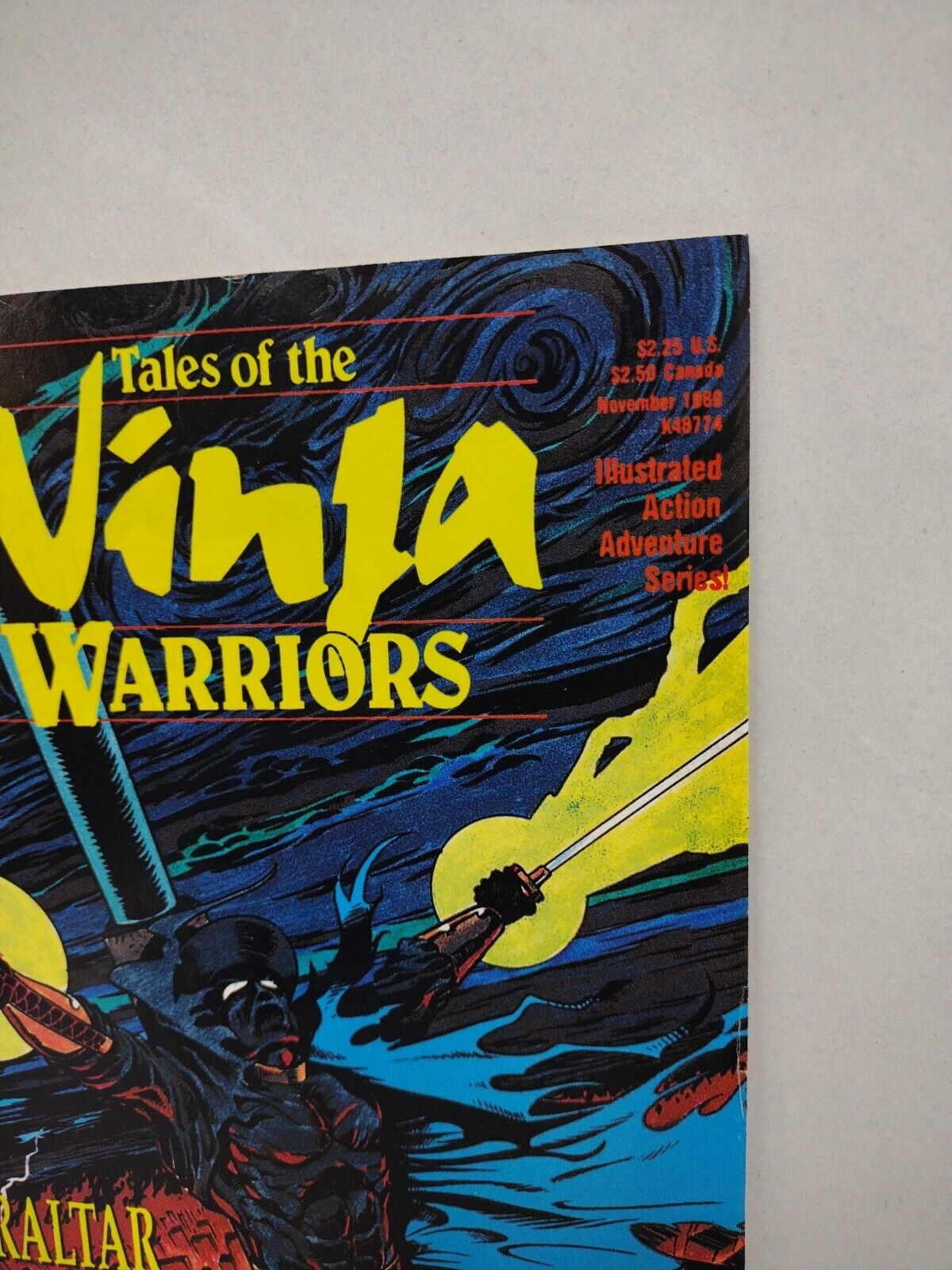 Tales of the Ninja Warriors #16 (1989) CFW Comic Last Issue Kabuki Kid 