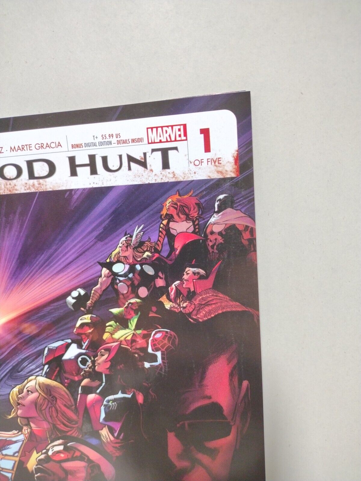 Blood Hunt #1 (2024) Marvel Comic Captain America Blade Doctor Strange Vampires