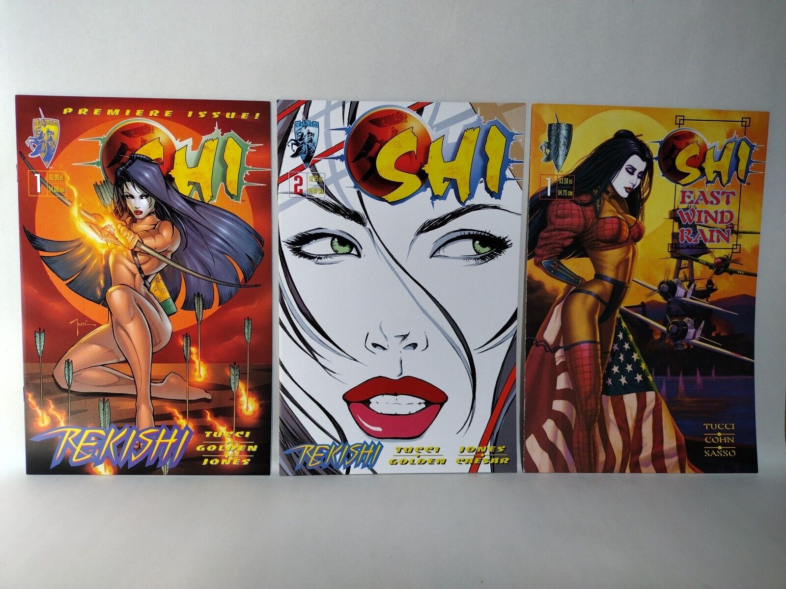 Shi (1994) Complete Crusade Comic 26 pc Lot Set Way Of Warrior #1-12 +Crossovers