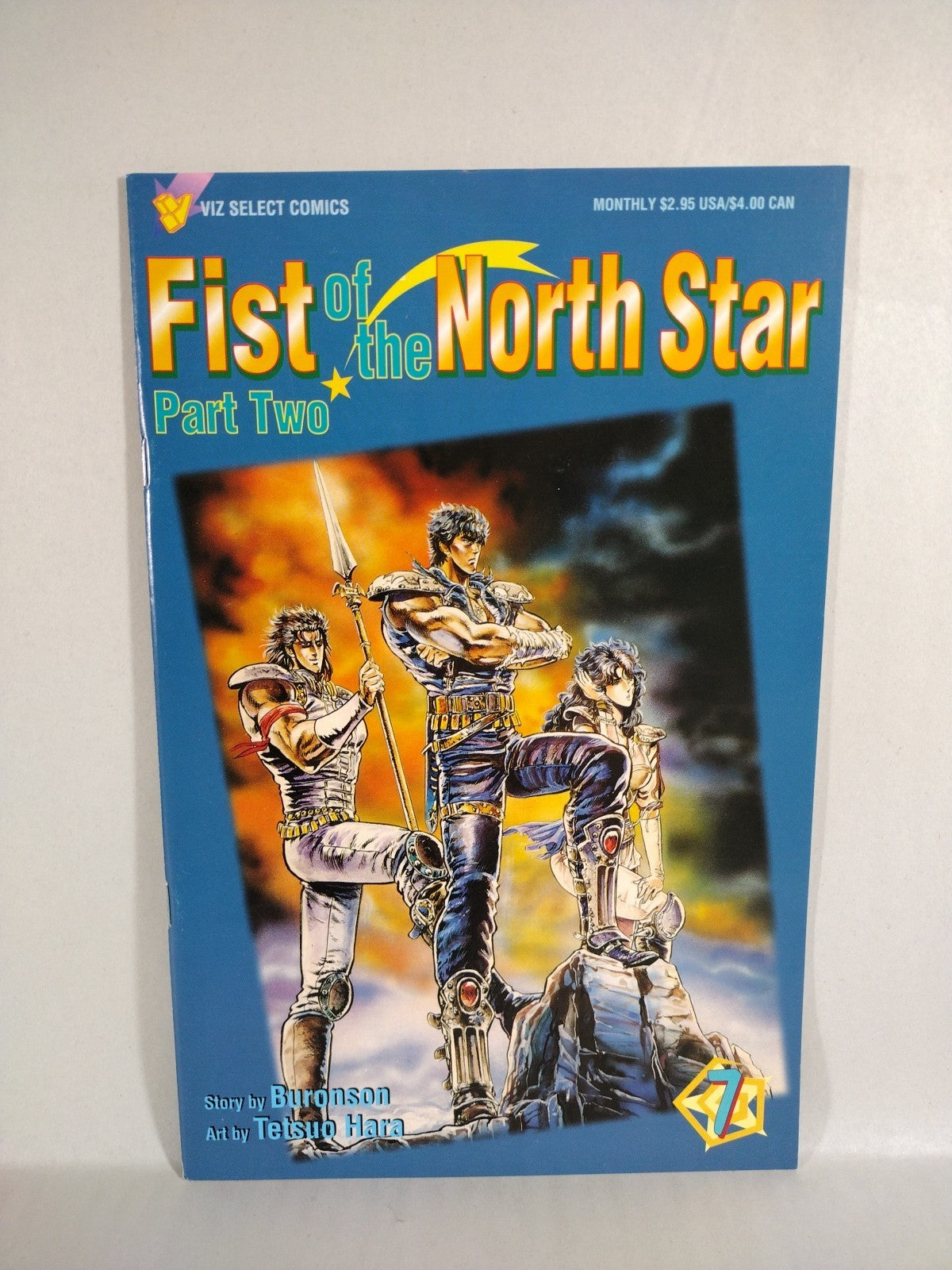 Fist Of The North Star (1995) Part 2 Viz Comic Lot #1 2 3 4 5 6 7 8 VF-NM