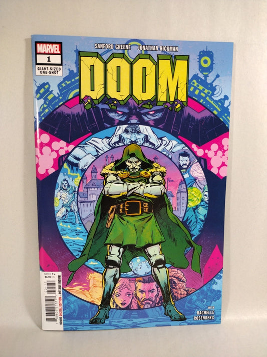 Doom Giant Sized One Shot #1 (2024) Marvel Comics Sanford Greene Galactus NM