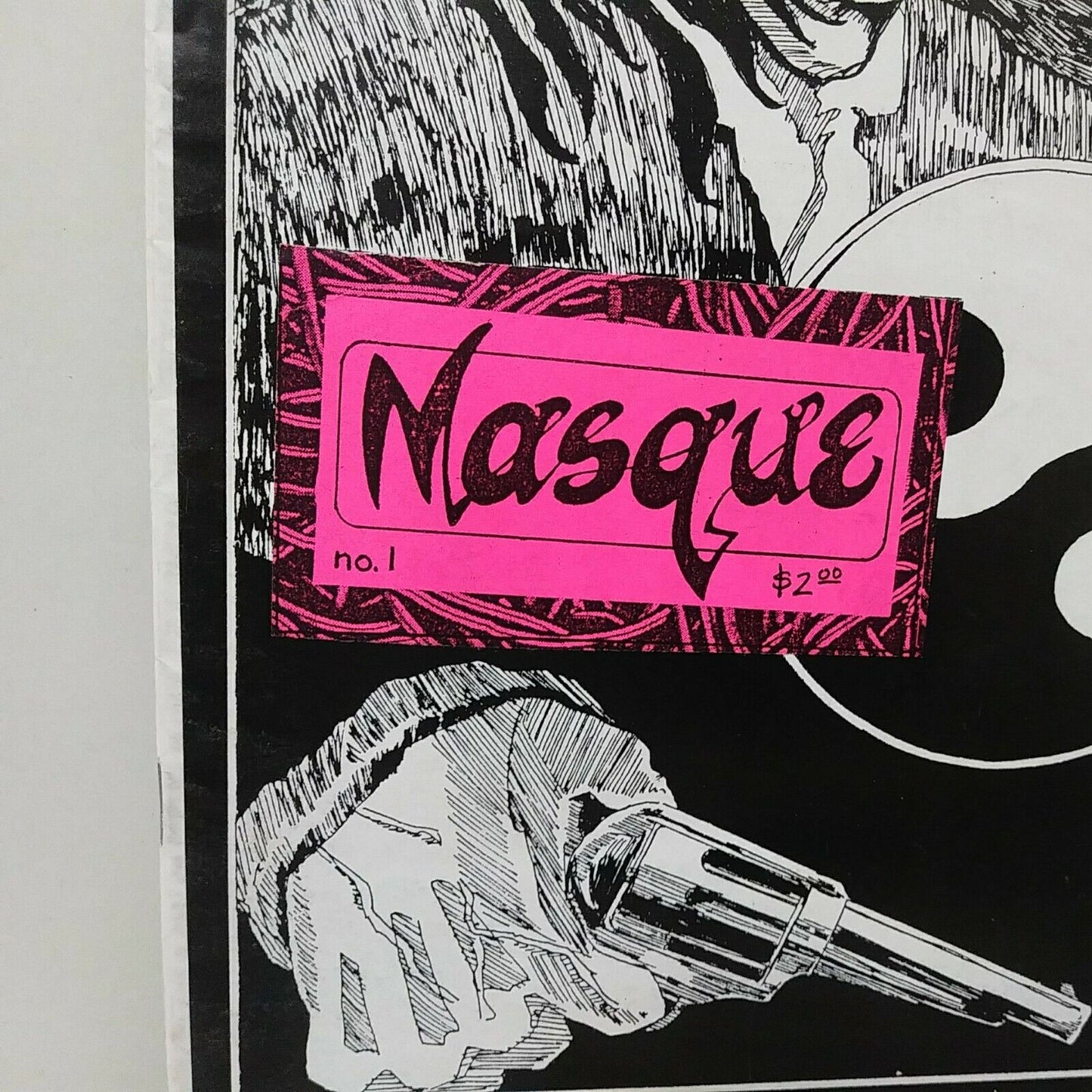 Masque #1 (1990) Comic Cathedrals Of The Damned Hart Chamberlin Rare