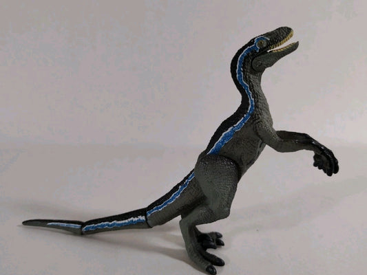 Takara Tomy Ania Jurassic World Blue Snow Ver Dinosaur Toy Japan Exclusive Loose