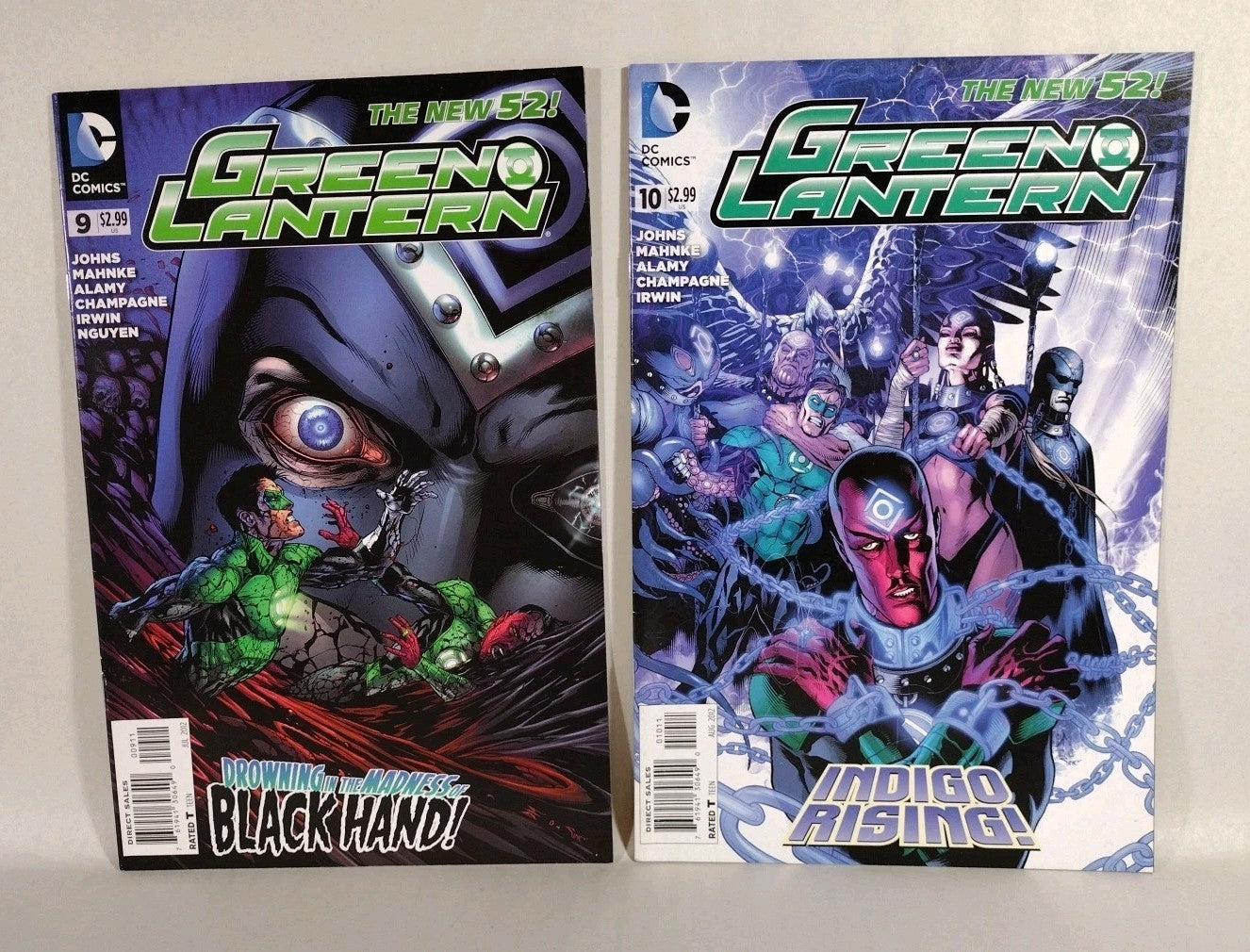 Green Lantern (2011) DC New 52 Comic Lot Set #2 3 4 5 6 7 9 10 12 15 16 VF