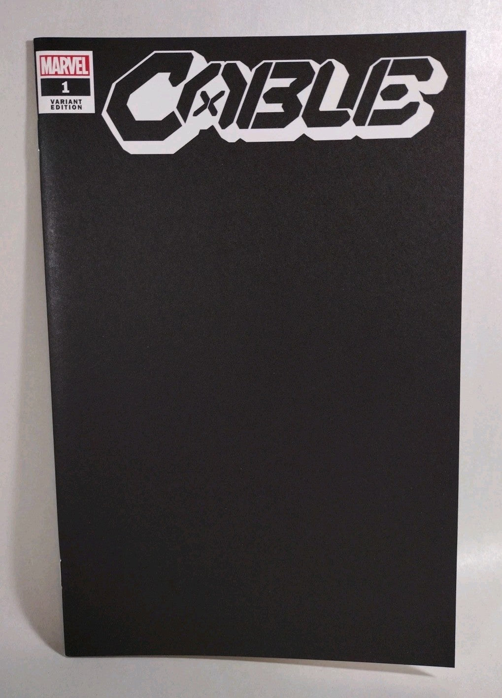 Cable #1 (2020) Marvel Black Blank Sketch Variant Cover New NM 