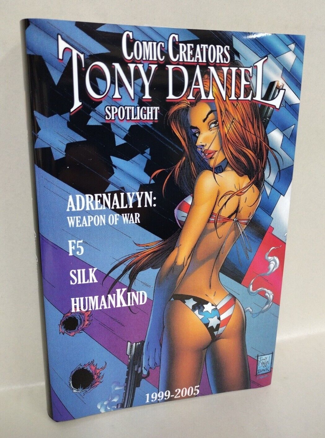 Comics Creators Spotlight Tony Daniel 1999-2005 ARG Custom Bound Comic HC W DJ