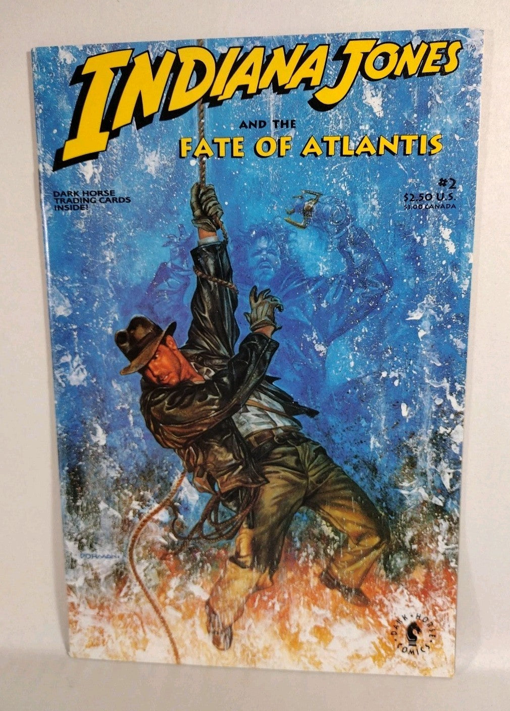 Indiana Jones & The Fate of Atlantis (1991) Complete Dark Horse Comic Lot  #1-4