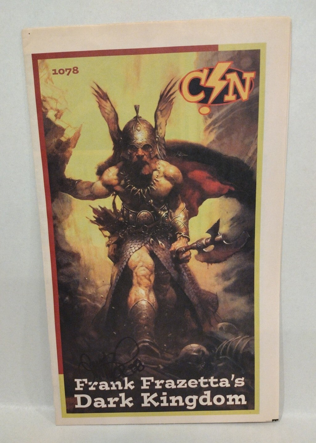 Comic Shop News (2008) CSN 1078 Dark Kingdom Cover Signed Tim Vigil Complete