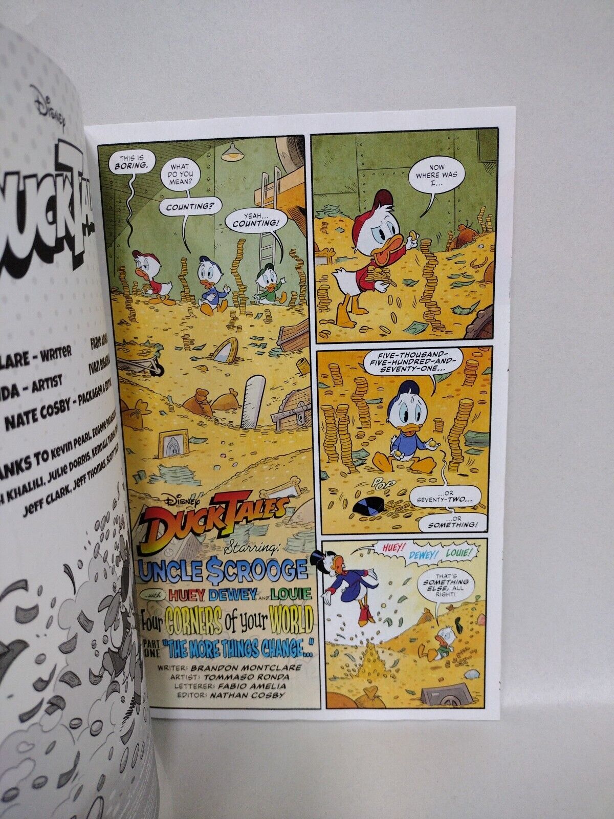 DuckTales #1 (2024) Dynamite Comic Sketch Cover Variant W Original DCastr Art