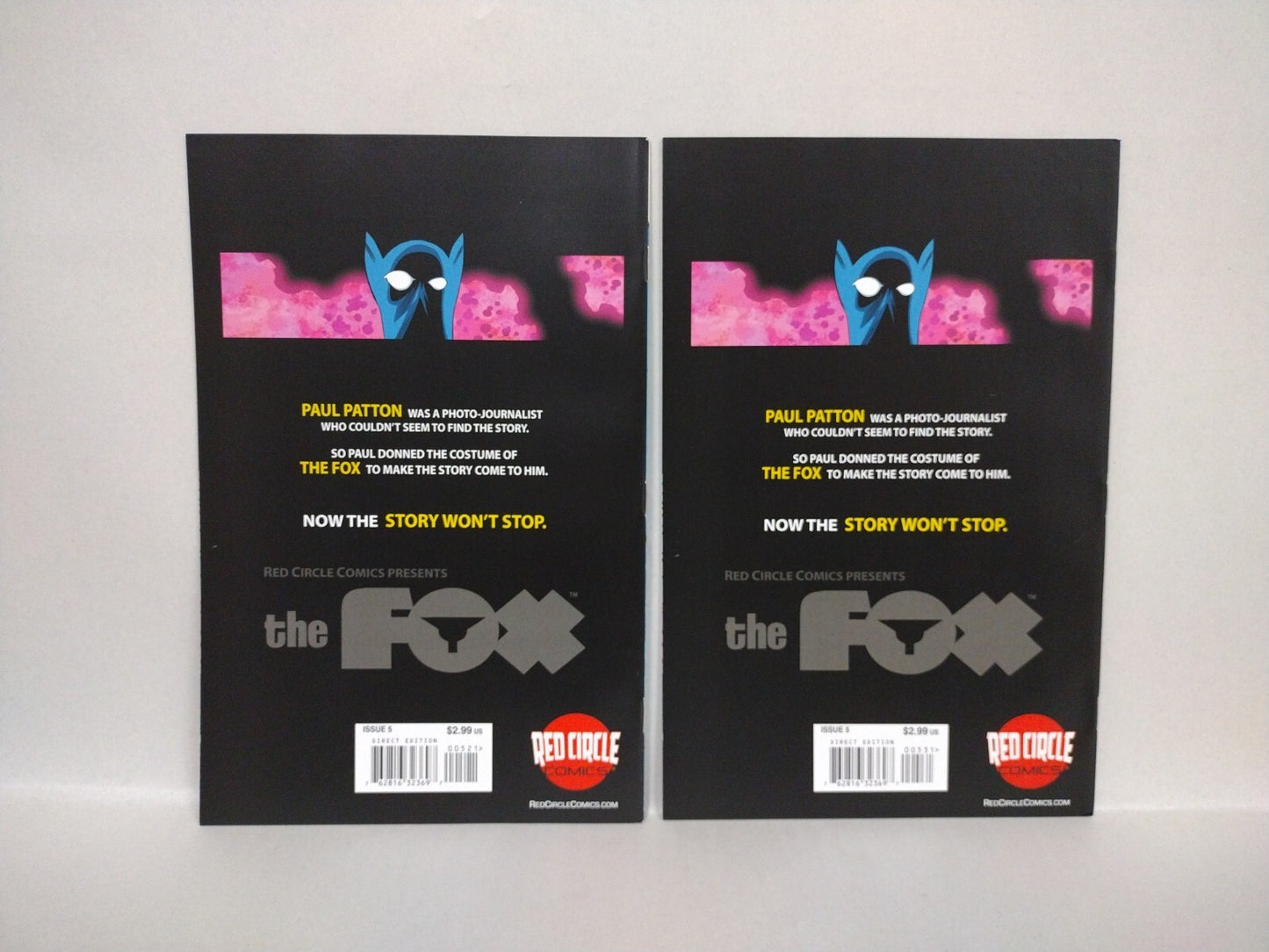 The Fox (2013) Archie Red Circle 13 Comic Lot Set 1 2 3 5 Variant Collection