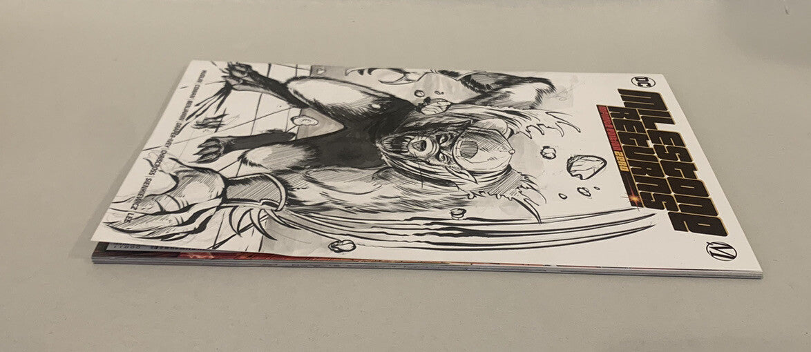 MILESTONE RETURNS INFINITE EDITION #1 Sketch Variant Cover W Original DCastr Art