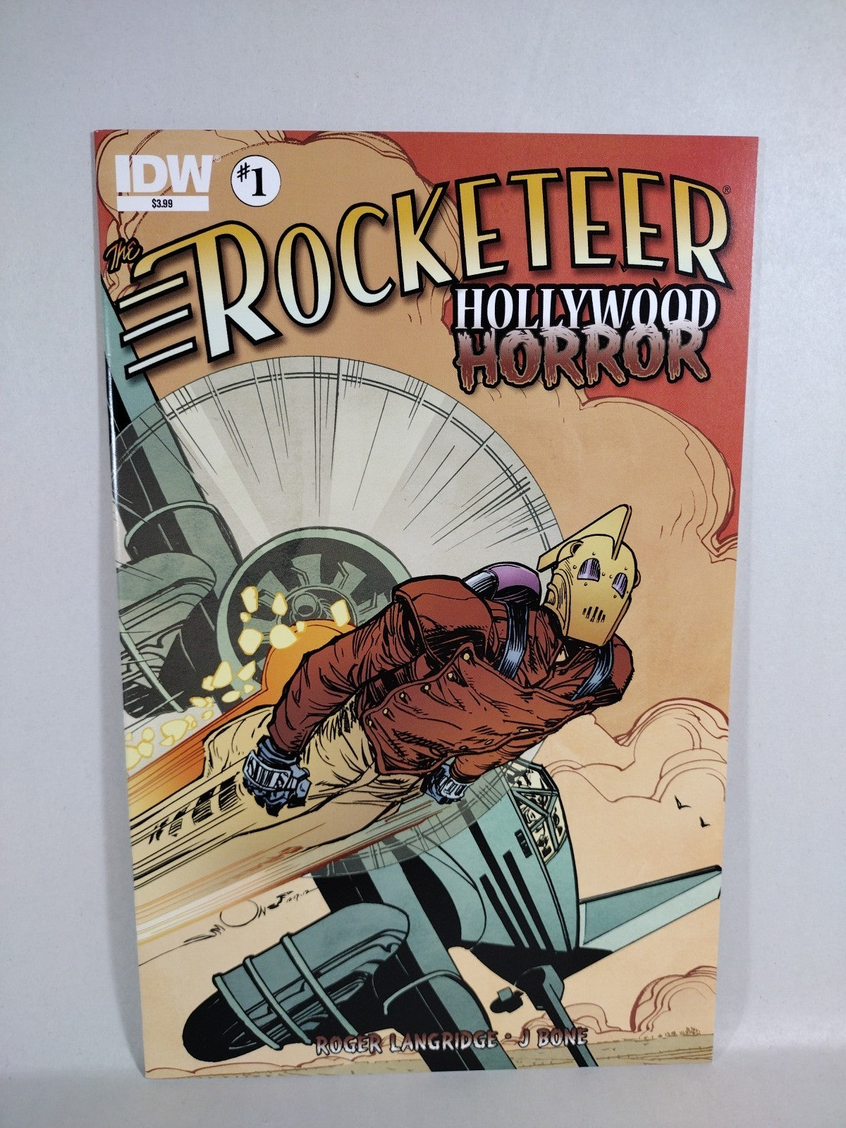 ROCKETEER: HOLLYWOOD HORROR (2013) Complete IDW Comic Series #1 2 3 4 NM