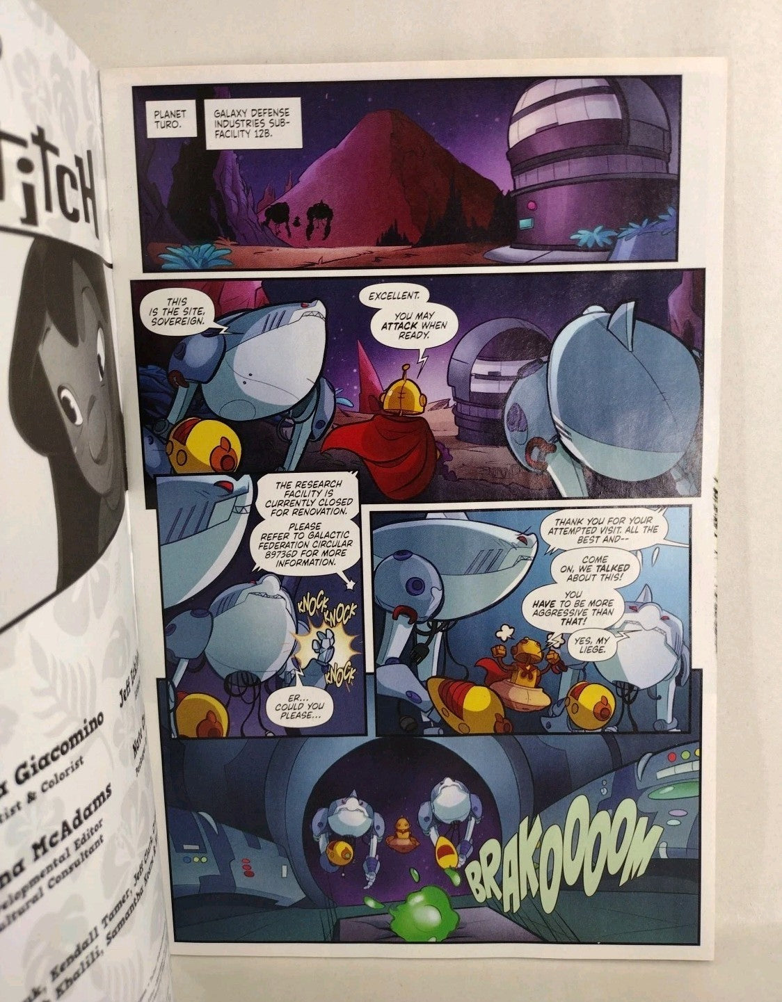 Lilo & Stitch #1 Disney Dynamite Sketch Variant Cover W Original Dave Castr Art 