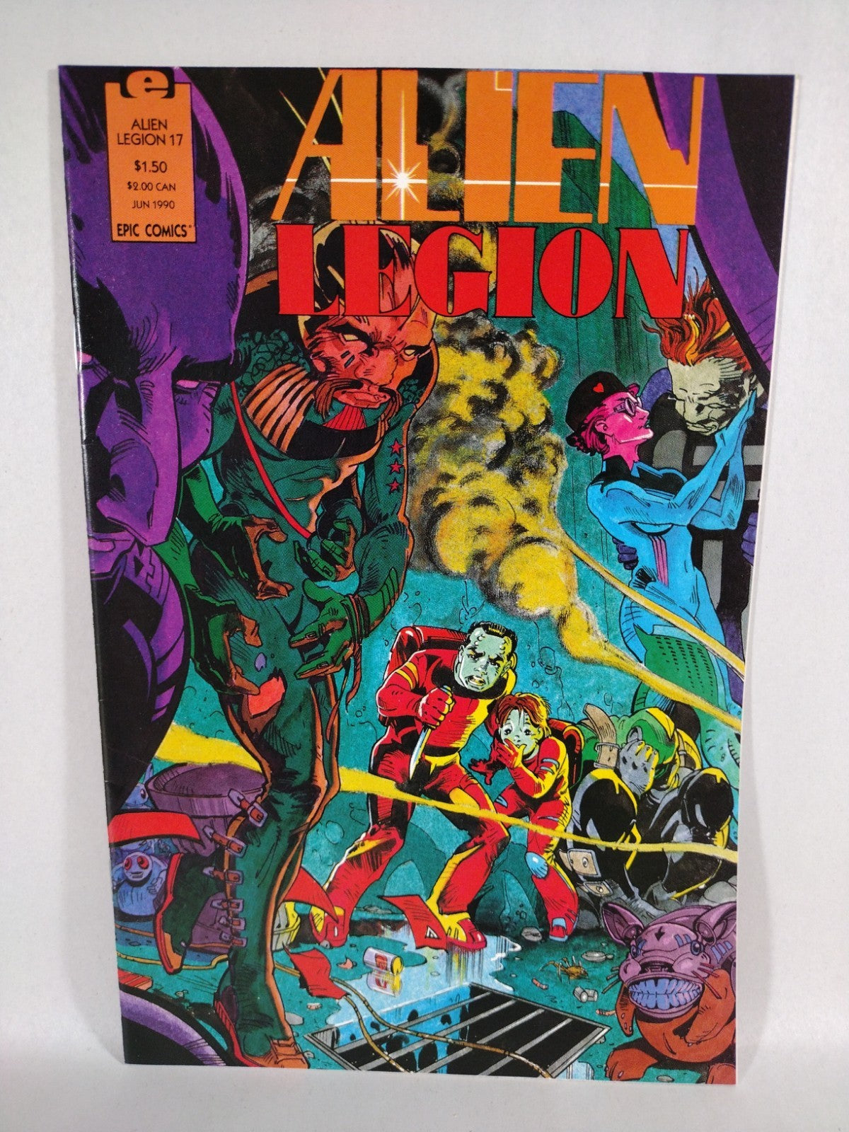 Alien Legion (1990) Vol 2 #15 17 18 Last Issue Lot F-VF