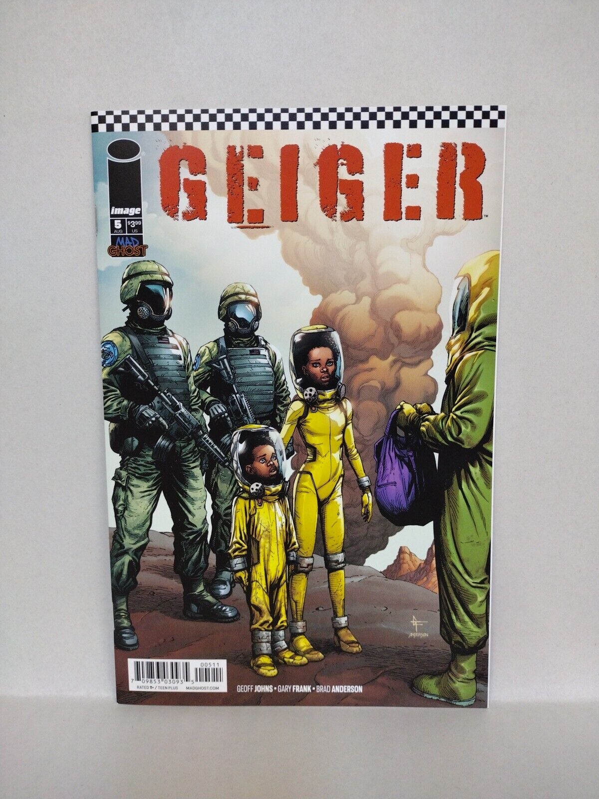 Geiger (2021) Image Ghost Machine Comic Lot #1 2nd 2 3 5 Gary Frank VF-NM