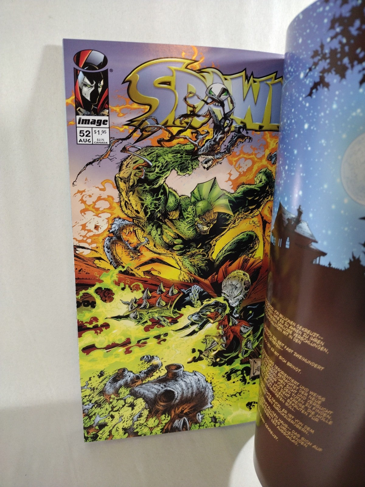 Spawn Infinity Verlag #26 (1999) Image Comics German Text Edition Rep #51 52 NM