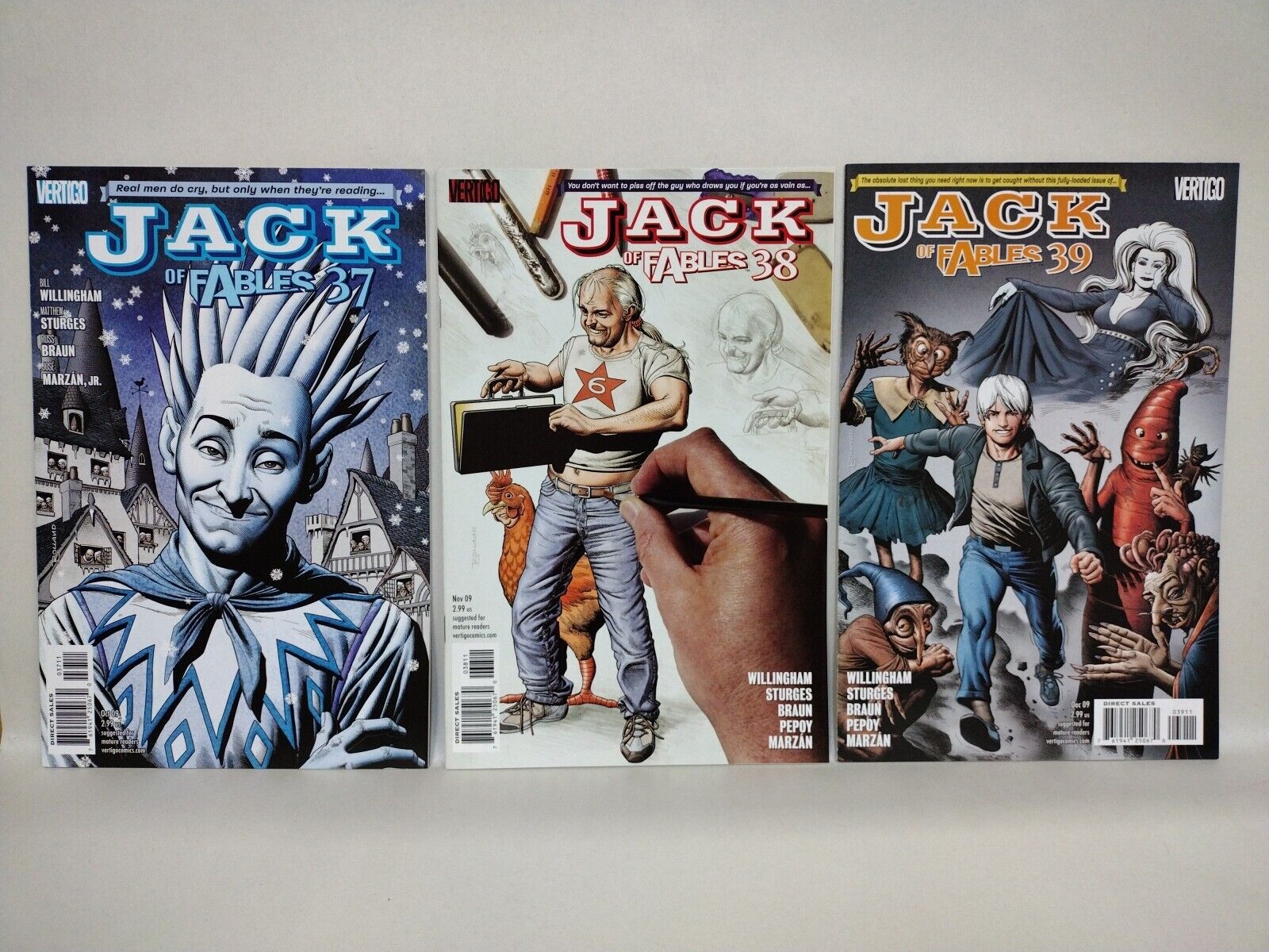 Jack Of Fables (2006) Complete Vertigo Comic Run Set #1-50 # Literals #1-3 VF-NM