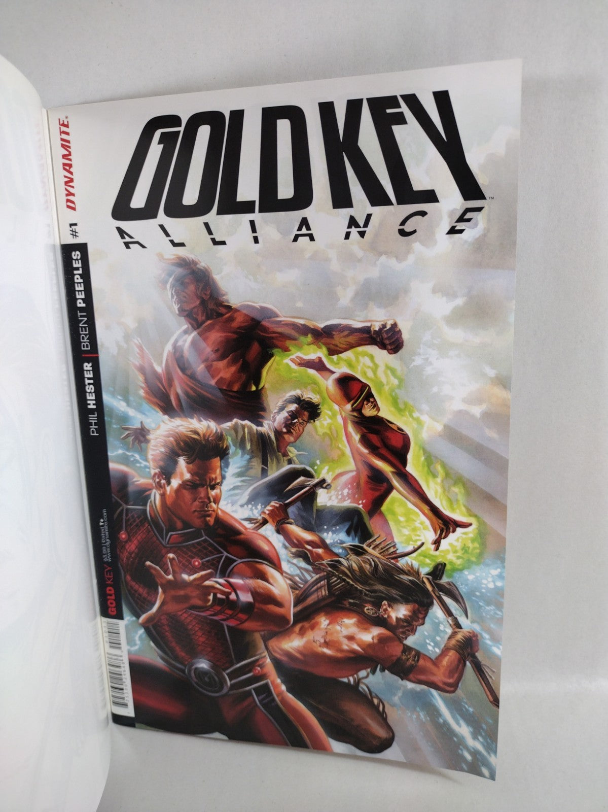 Gold Key Alliance 1 (2016) Dynamite Comic Sketch Cover Var W DCastr Original Art