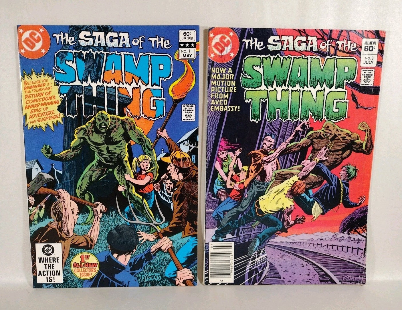 Saga Of The Swamp Thing (1982) DC Comic Lot 1 3-5 8-18 GD-VG