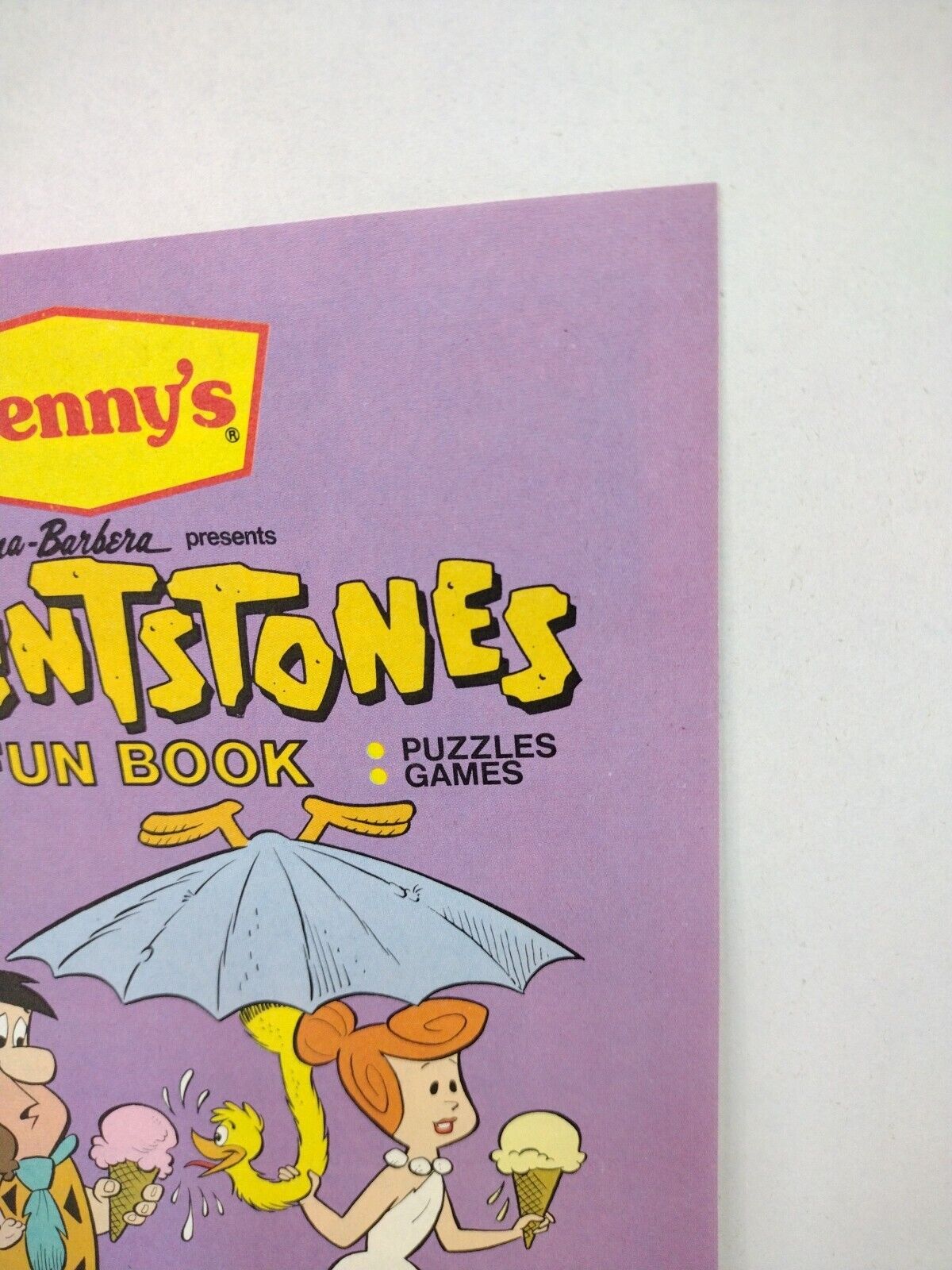 Denny's Flintstones Fun Book #1 (1988) Strottman Marketing Comic NM