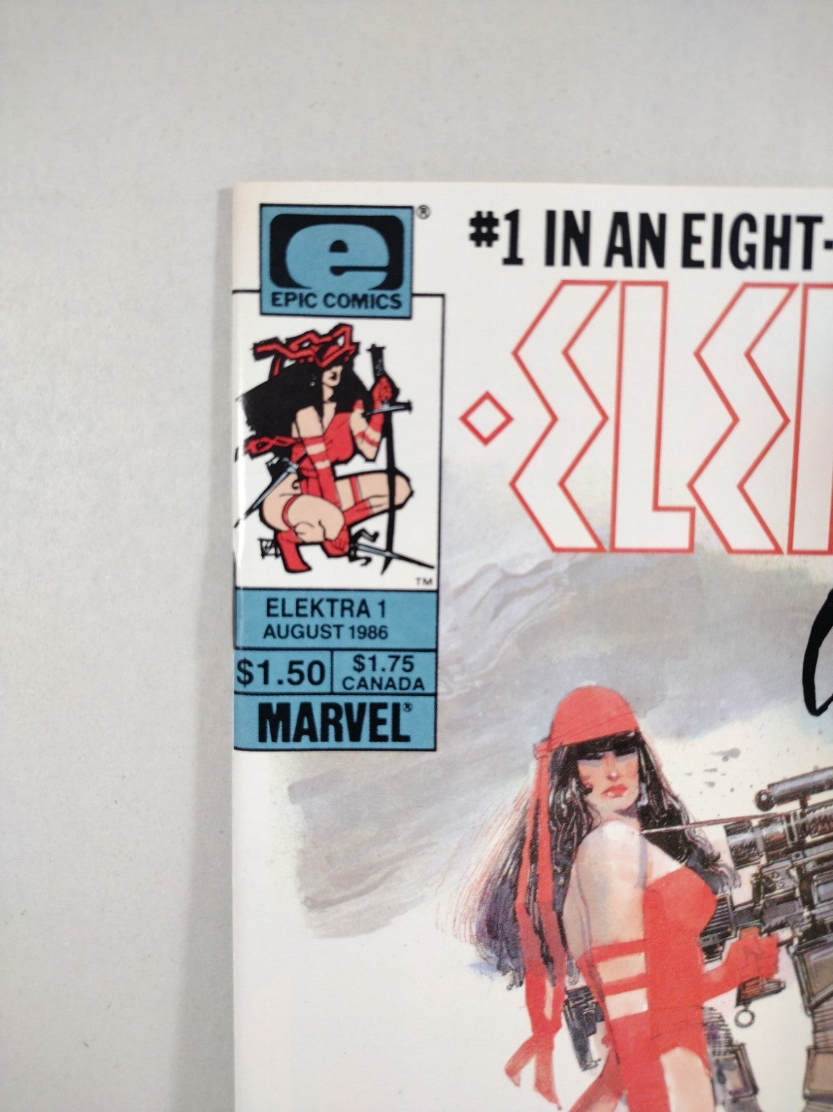 Elektra: Assassin #1 (1986) Marvel Epic Comic Bill Sienkiewicz Iconic Cover NM