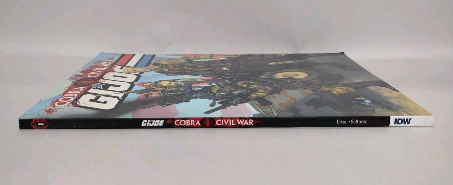 GI JOE Cobra Civil War Vol 1 (2011) IDW TPB  Chuck Dixon Javier Saltares
