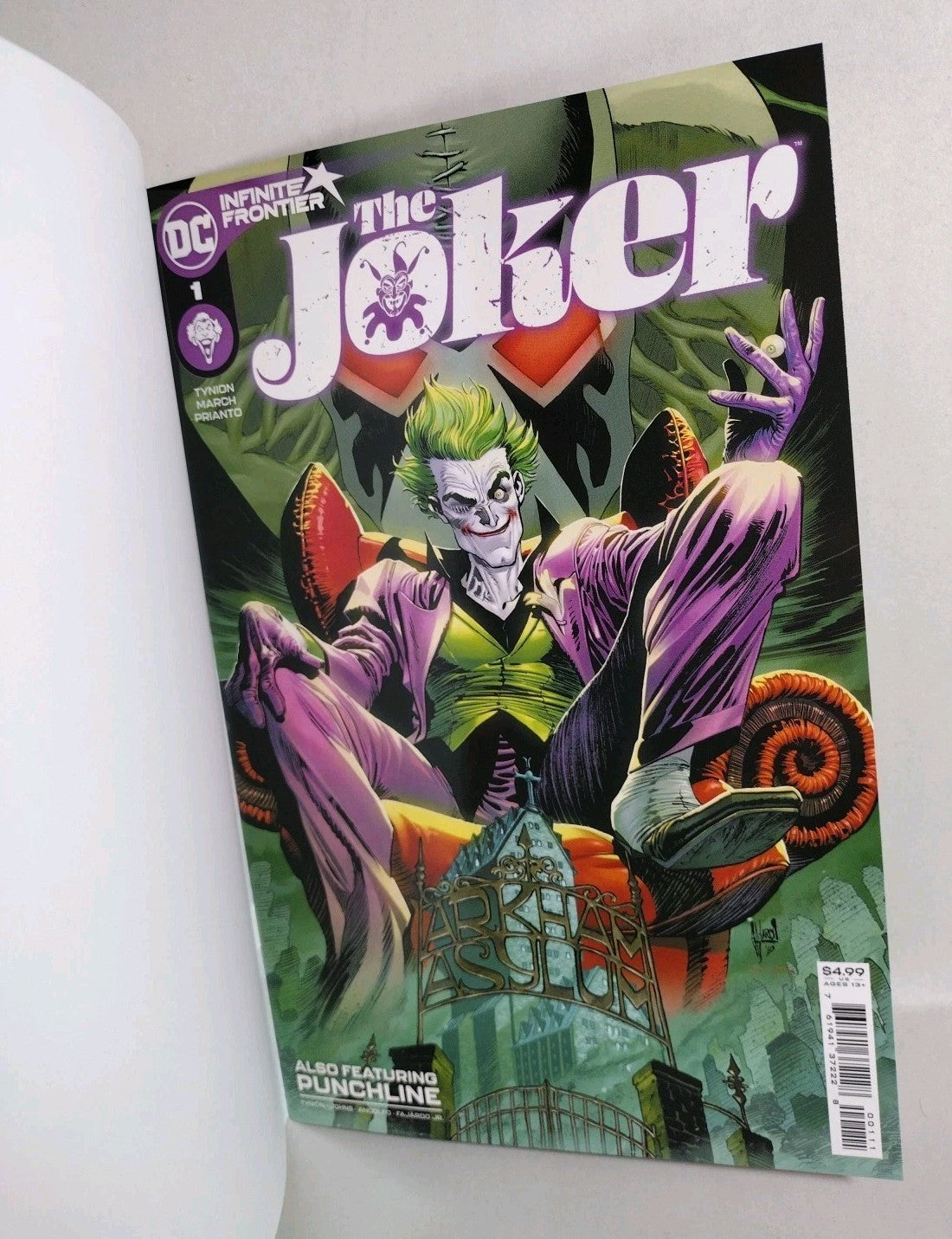 The Joker #1 (2021) DC Comic GREEN BLANK Sketch Cover Variant Tynion IV New NM