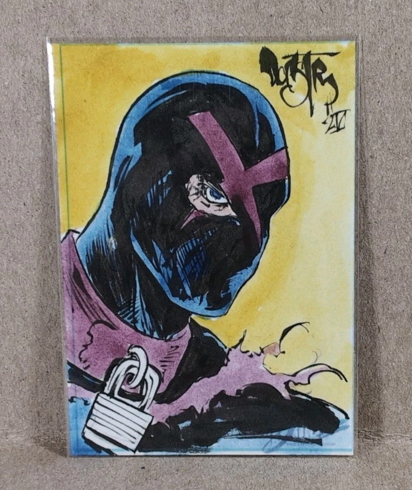 Dave Castr Crusin (2025) OAC Sketch Card W Original Dark Horse Comics X Art