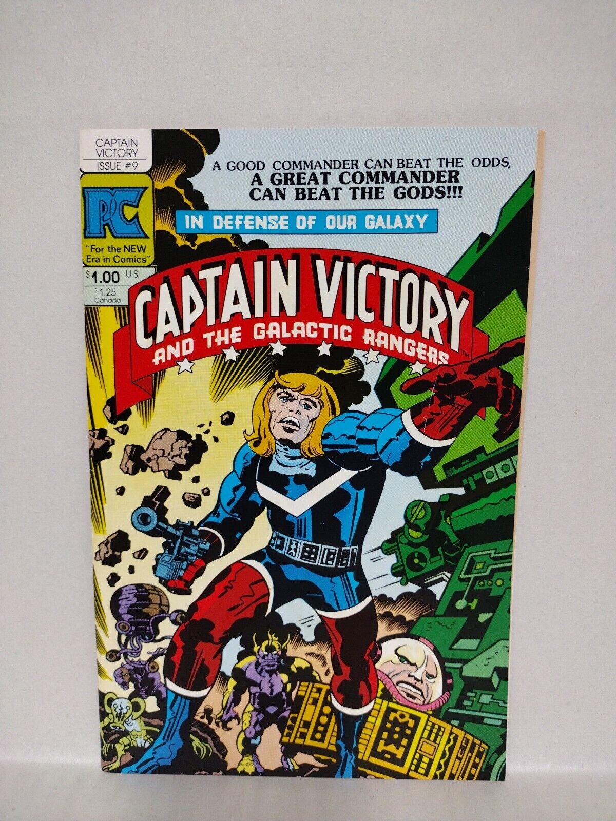 Captain Victory & The Galactic Rangers (1981) PC Comic Lot Set #1-9 Jack Kirby