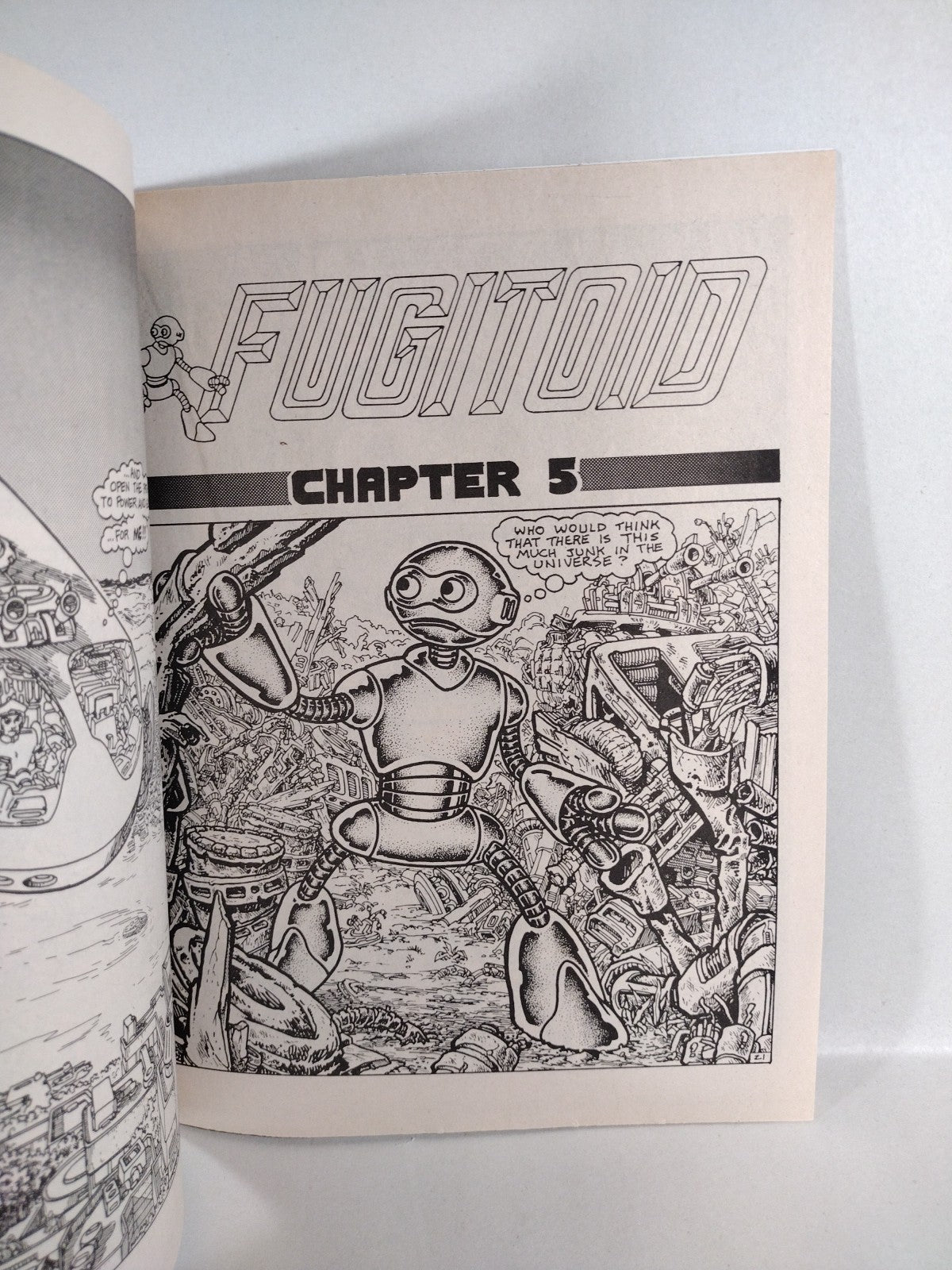 Fugitoid #1 (1985) Mirage Magazine Comic TMNT Triceritons 1st Appearance VF-NM