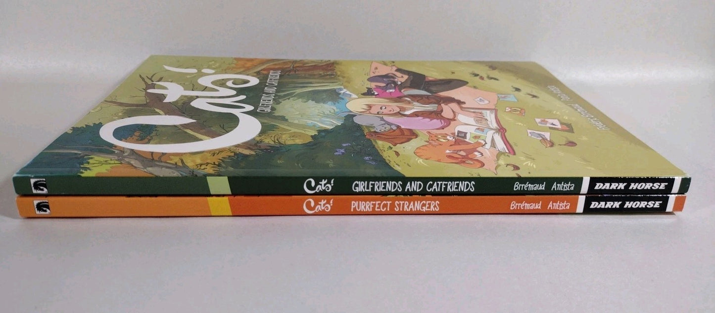 Cats! 2022 Dark Horse Graphic Novel TPB Set Frederic Brremaud Paola Antista New