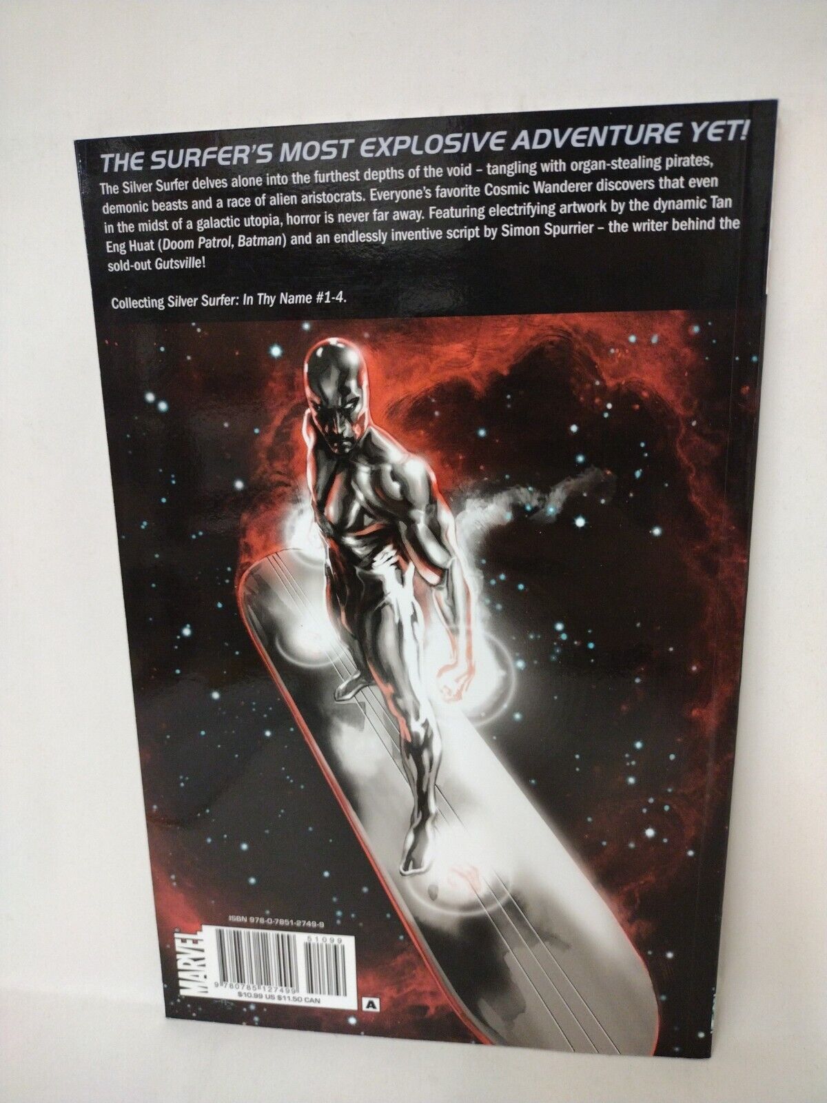 Silver Surfer In Thy Name (2008) Marvel TPB 1st Print Michael Turner Cover Art 