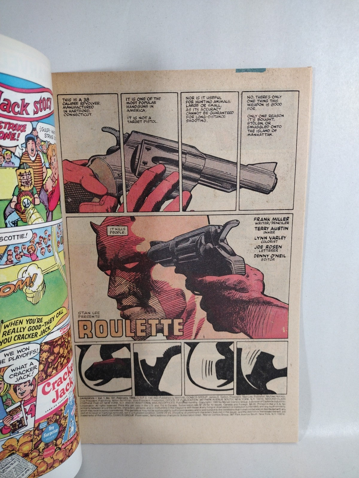 Daredevil (1983) Marvel Comic Lot Set #191 192 193 194 195 196 Wolverine VF-NM