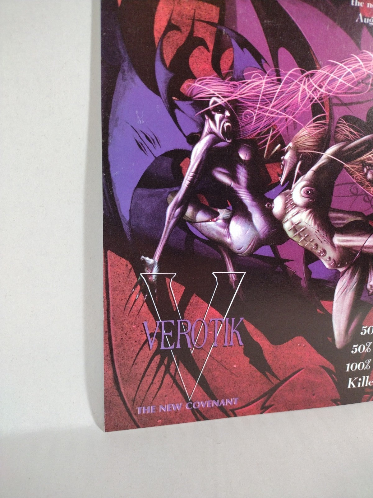 Satanika #4 (1995) Verotik Danzig Comic Martin Emond Nancy Collins Cover VF-NM